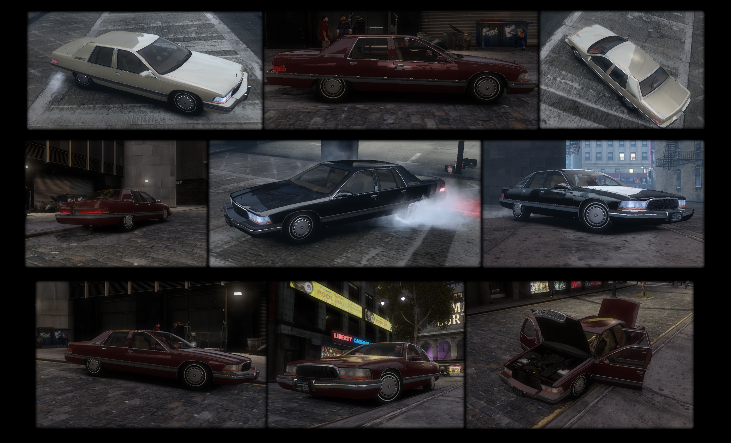 Buick Roadmaster GTA IV screen