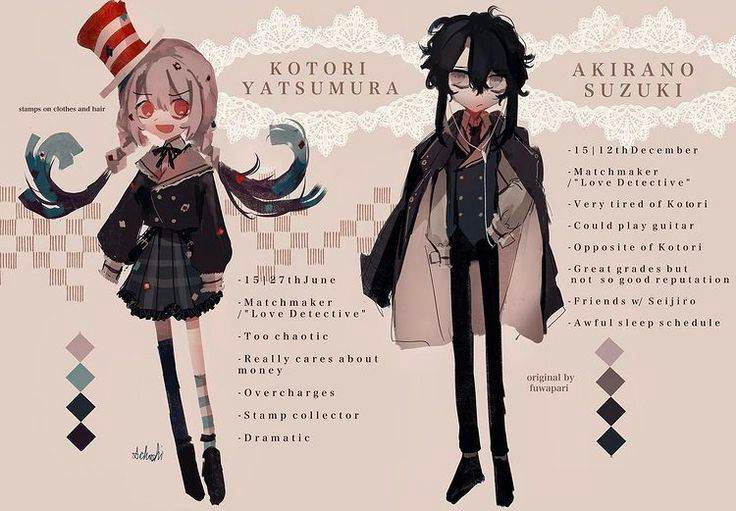 Ref sheet by achooshii on DeviantArt