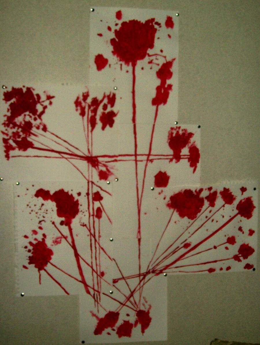 Blood Splatter Deviantart blood splatter by DrlobosTomos on DeviantArt