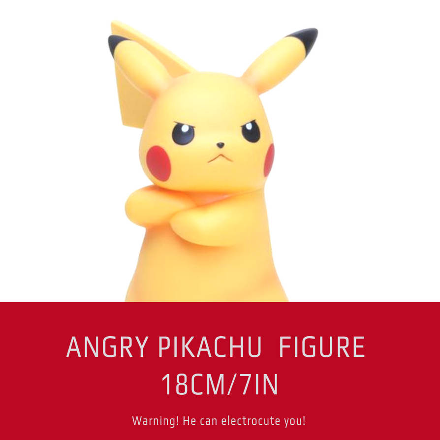 Pickachu Angry Angry Pikachu by chalje on DeviantArt