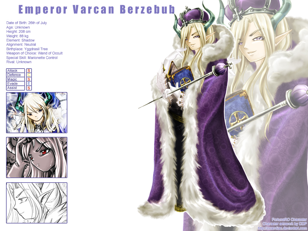 Berzebub character sheet