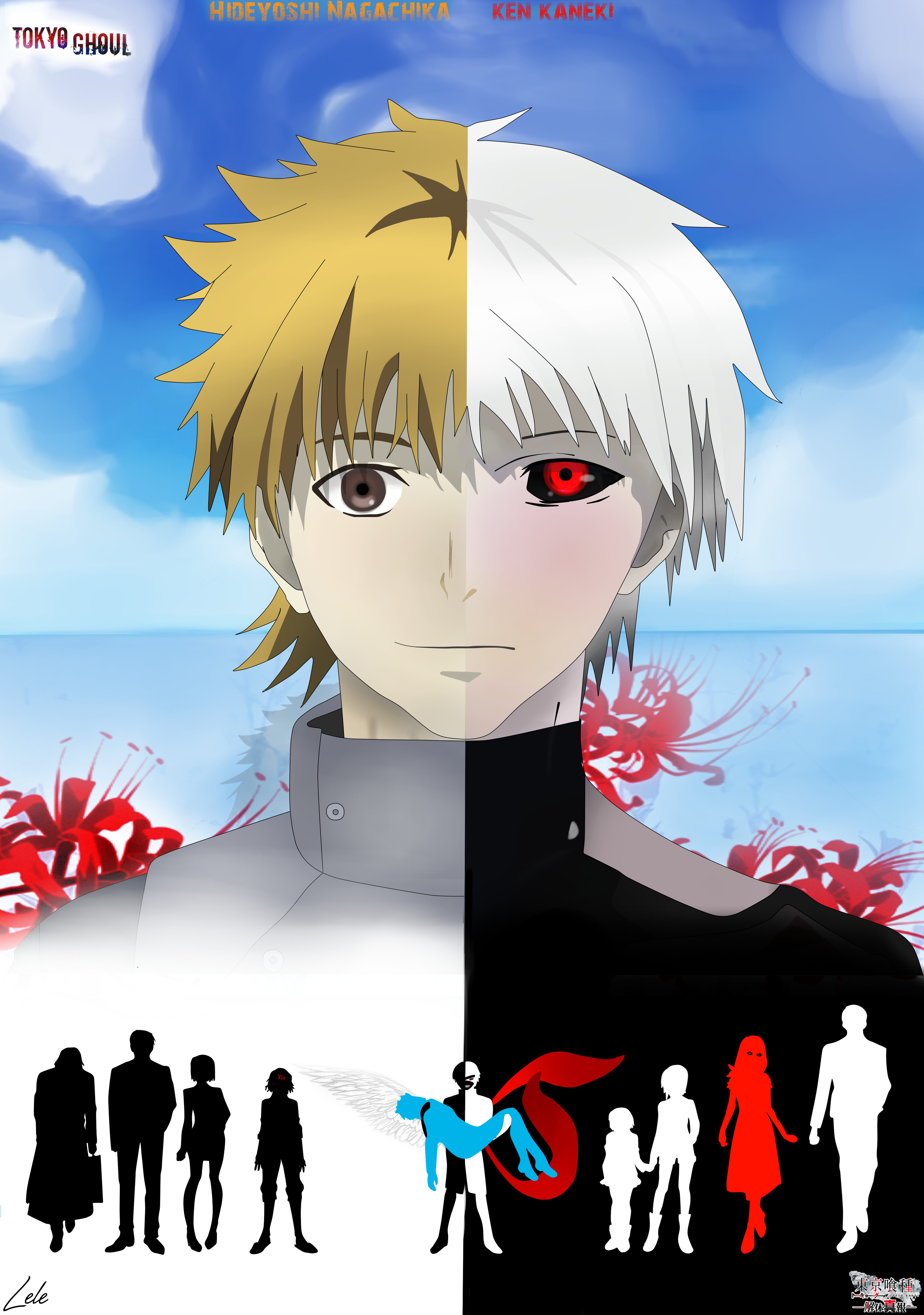 Tokyo Ghoul Poster By Lelenya On Deviantart Tokyo Ghoul Poster By Lelenya On Deviantart