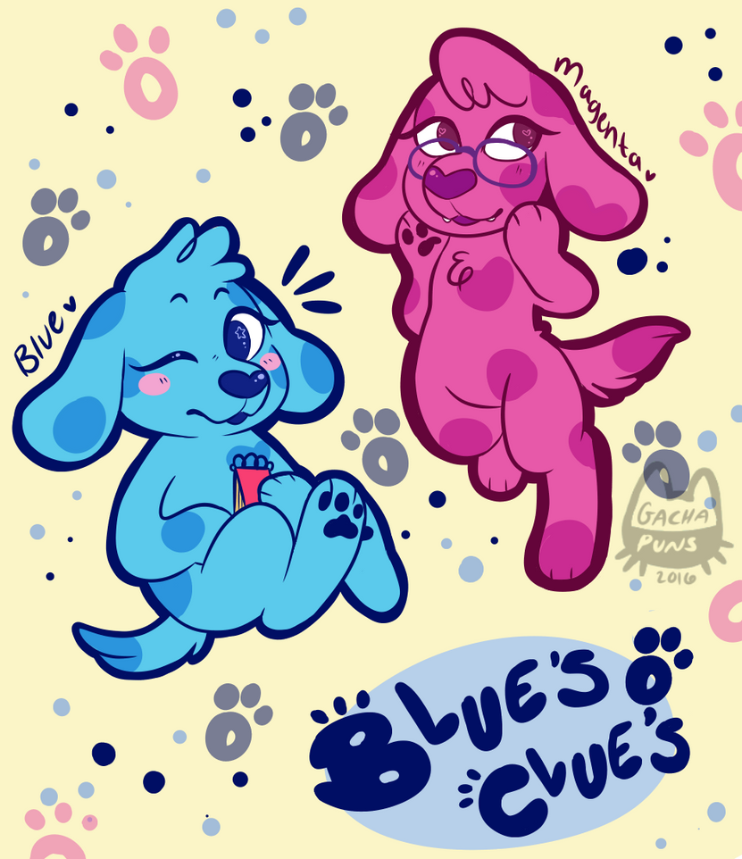// Blues Clues // by Gachapuns on DeviantArt