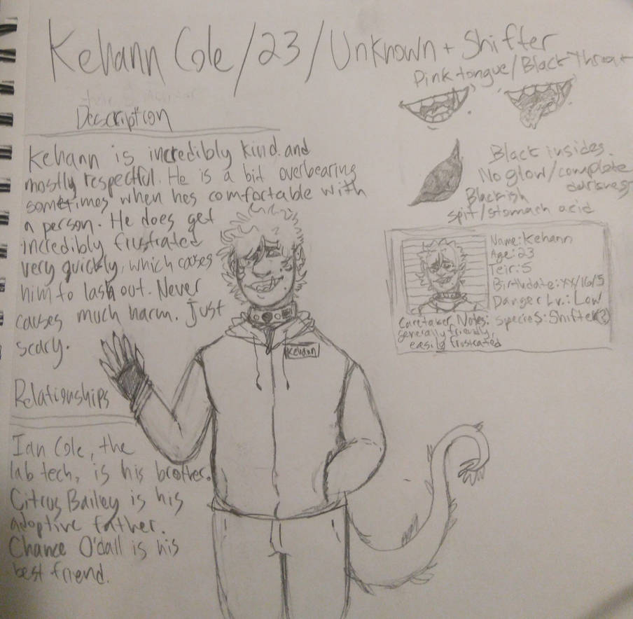 character sheet #1 by frogofdread on DeviantArt