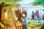 Always looking up to you - The Gift Of Art: by Maxxie-Delu