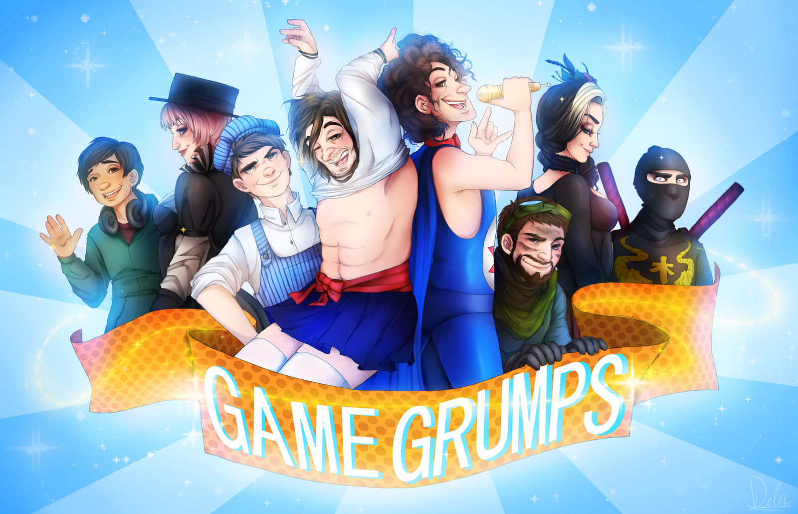 Grumpin' It! (Game Grumps Dedication) [TIMELAPSE!]