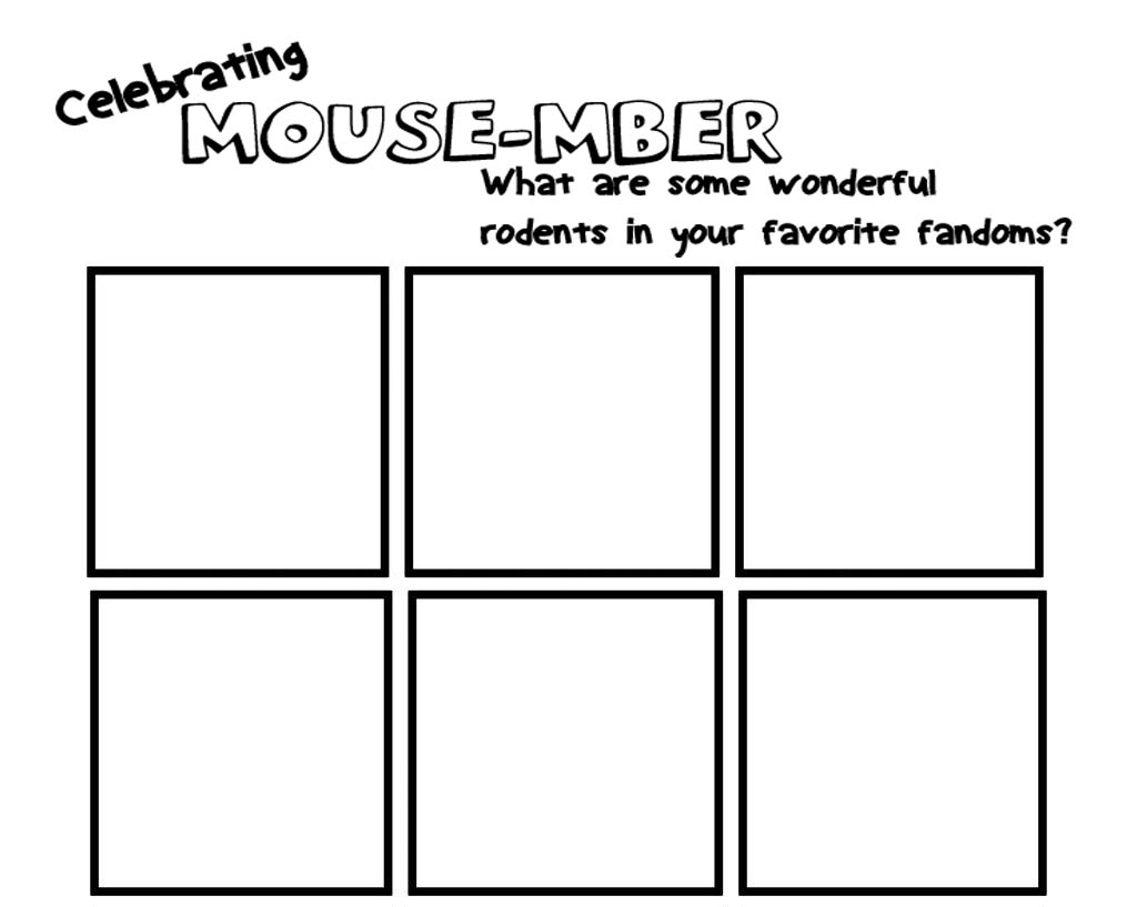 Celebrating Mouse-mber