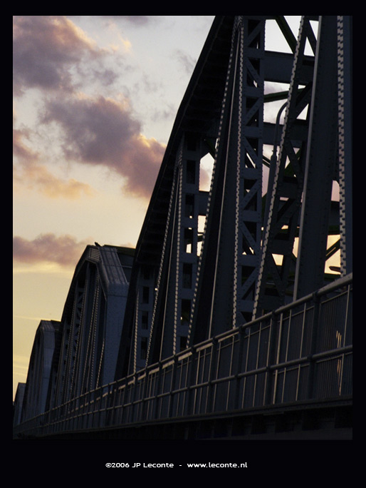 Bridge at sunset