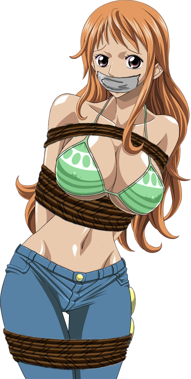 Nami Tied Up and Gagged.