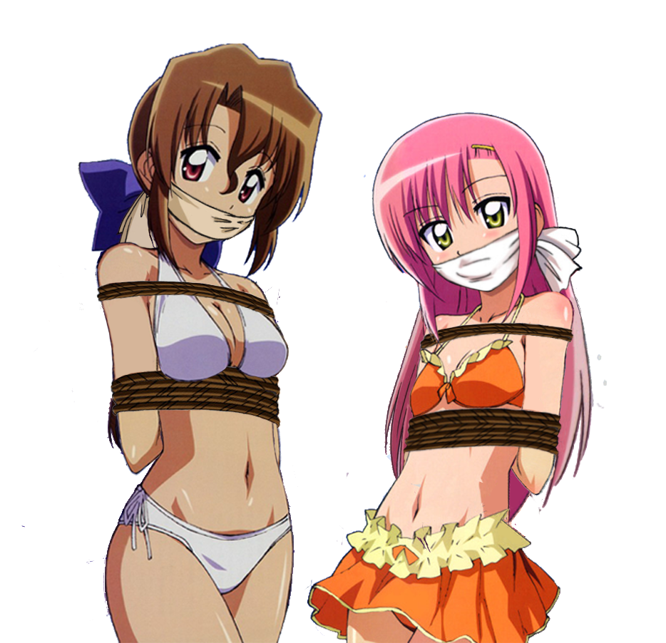 Maria and Hinagiku Tied Up and Gagged