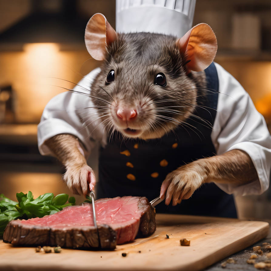 Master Chef Remy Ratatouille IRL by Kumapaws376 on DeviantArt