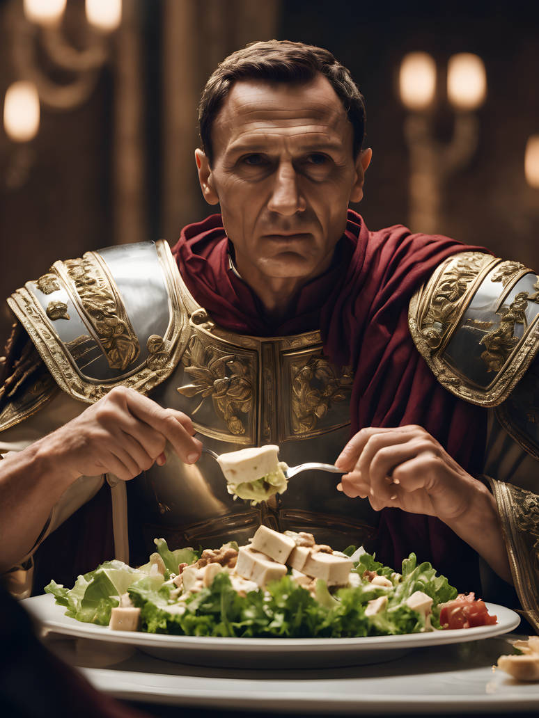 Julius Caesar Salad By Kumapaws376 On DeviantArt julius-caesar-salad-by-kumapaws376-on-deviantart