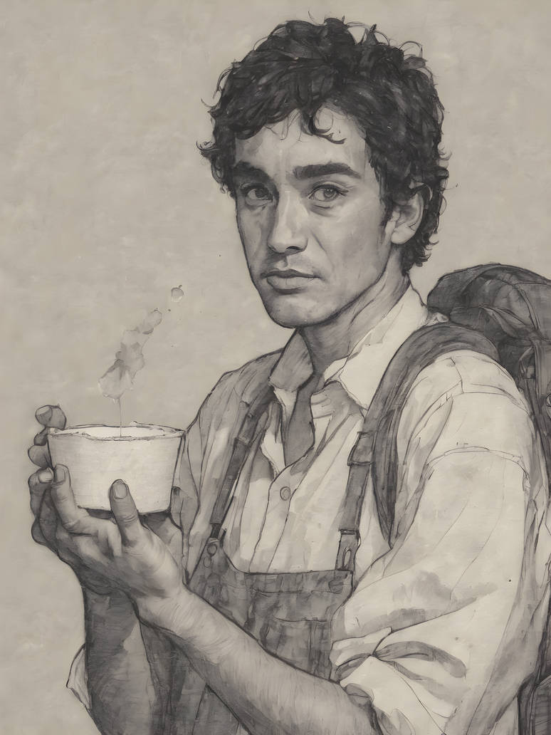 Coffee Sketch of Barry von Barsky by Kumapaws376 on DeviantArt