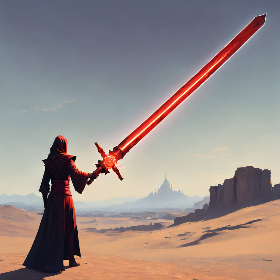 Broadsword Deviantart Sith broadsword type red lightsaber or broadsaber by Kumapaws376 on ...