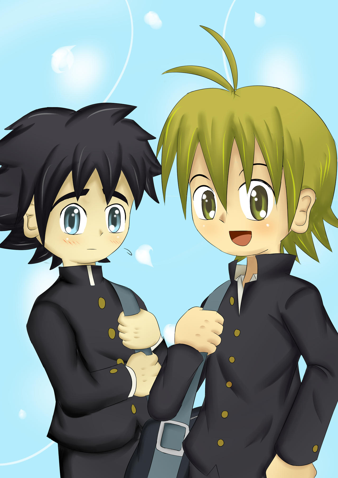School Boys Tsubasa N Tomo By Irzhie On Deviantart School Boys Tsubasa N Tomo By Irzhie On Deviantart