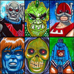 MOTU Cards Sample set