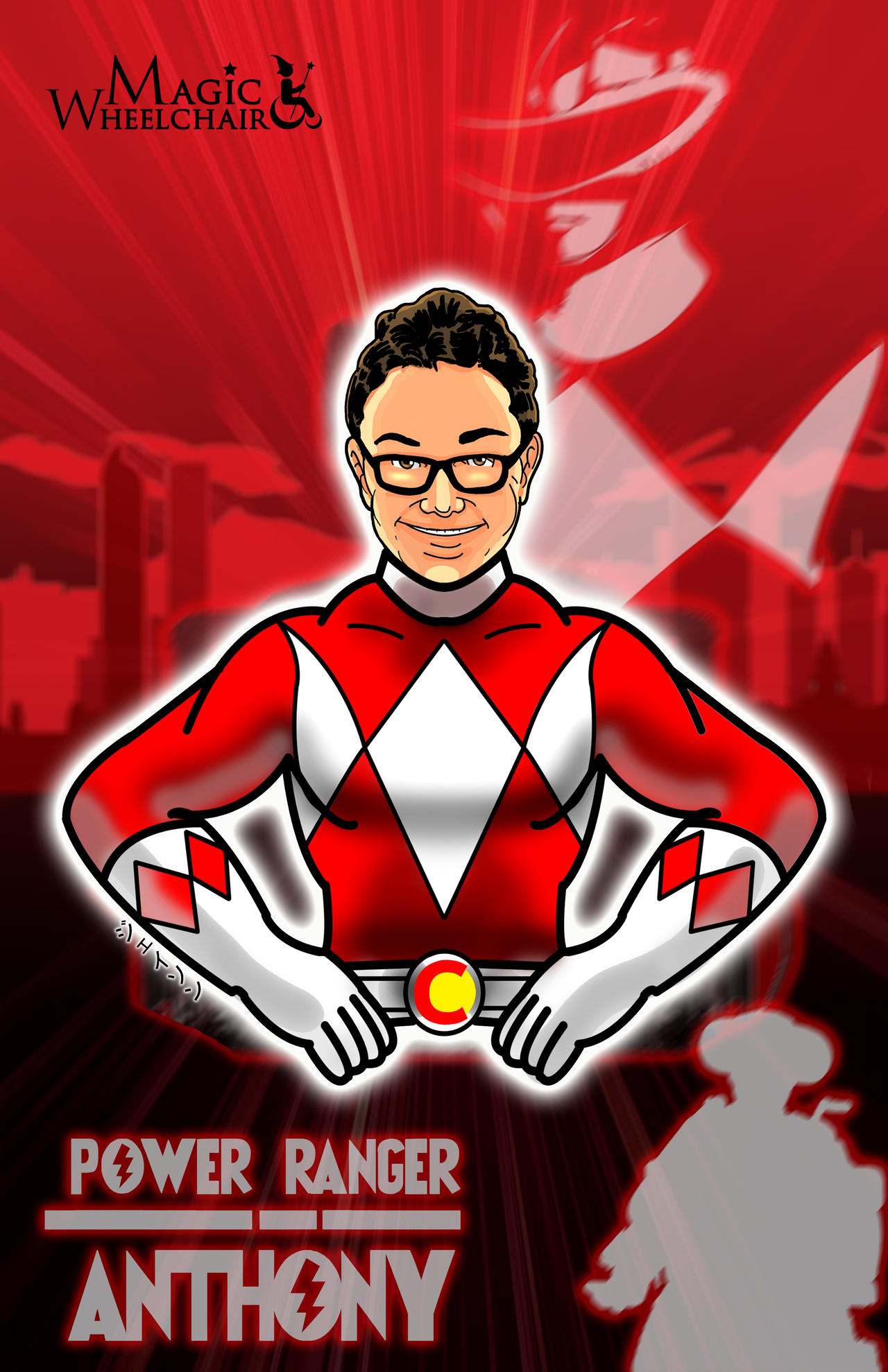 Anthony Power Ranger Power Ranger Anthony Print by RazeComix on DeviantArt
