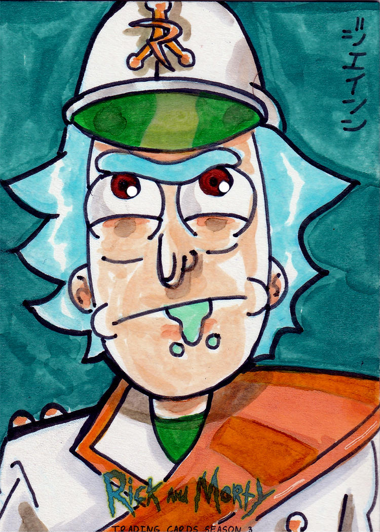 Cmd Rick Commander Rick from Rick and Morty Season 3! by RazeComix on DeviantArt