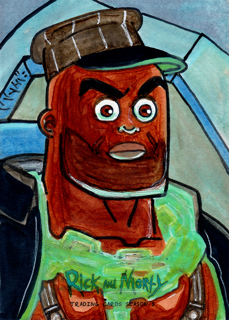 Alan Rails from Rick and Morty Season 3! by RazeComix on DeviantArt