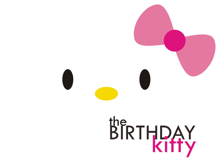 the birthday kitty