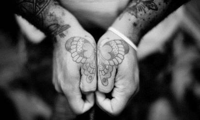 Hand tattoo c: