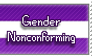 F2U Gender Nonconforming Stamp