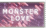 F2U Monster Love Stamp - Pink