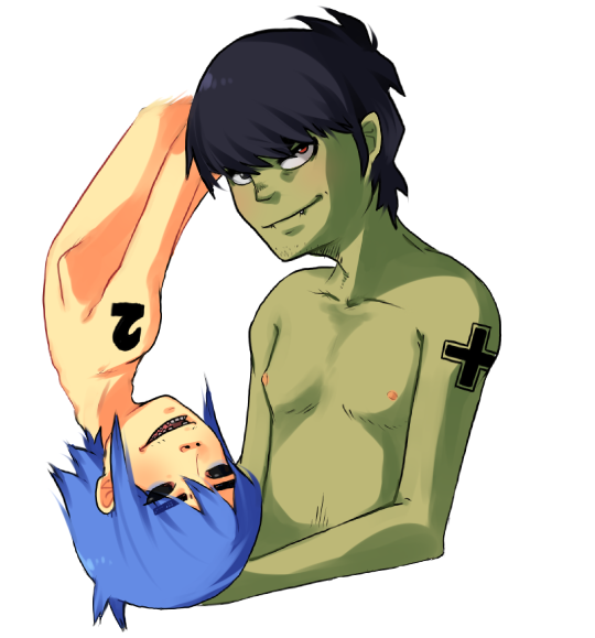 Murdoc and 2D Collab