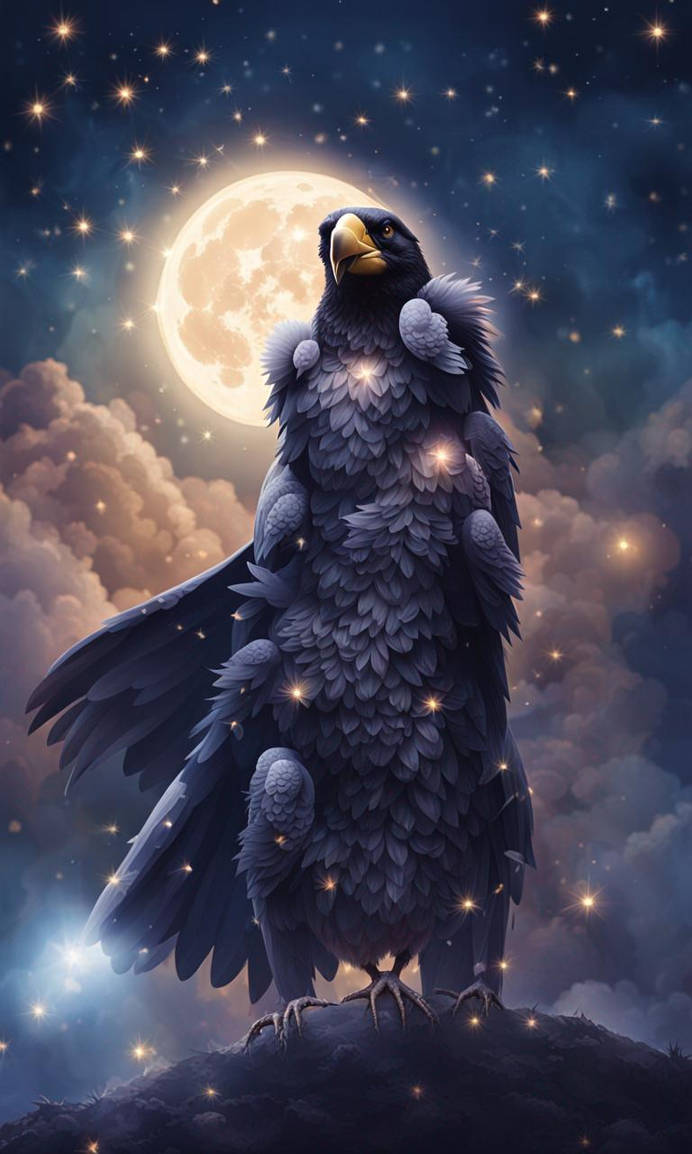 Magic Raven by lIVsane on DeviantArt