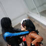 Fem/Nightwing and Fem/RedHood~