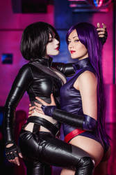 ~Domino and Psylocke~