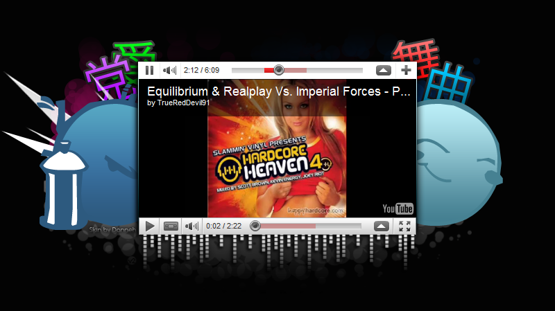 Youtube Player Skin