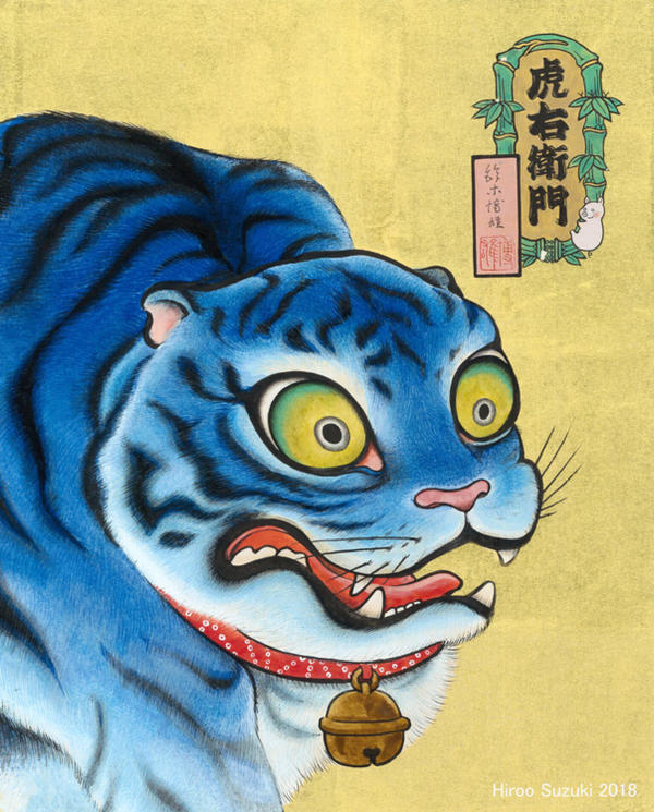 Torawemon Blue Tiger By Hiroo Suzuki On Deviantart Torawemon Blue Tiger By Hiroo Suzuki On Deviantart