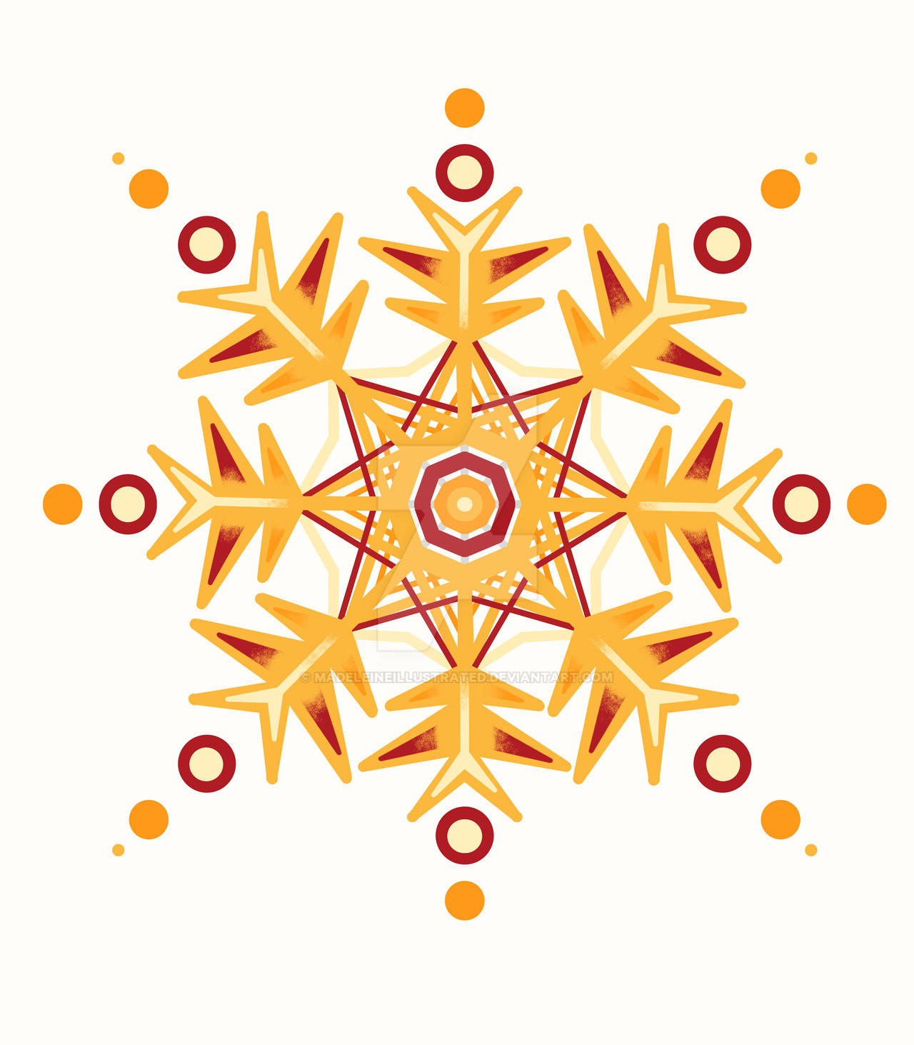 Snowflake by MadeleineIllustrated on DeviantArt