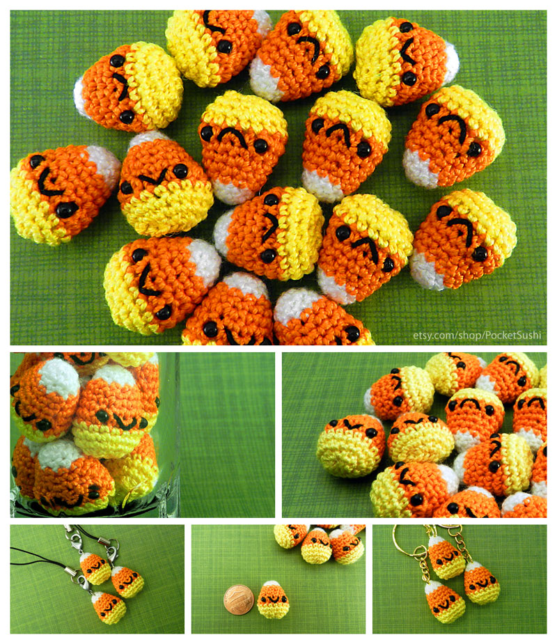 Amigurumi Candy Corn