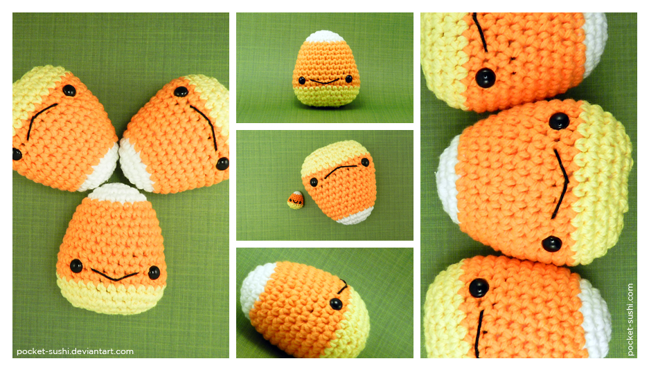 Amigurumi Candy Corn 2