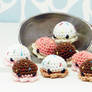 Ice Cream MiniPus - Amigurumi Mini Octopi