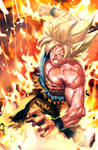 Super Saiyan Goku by longai
