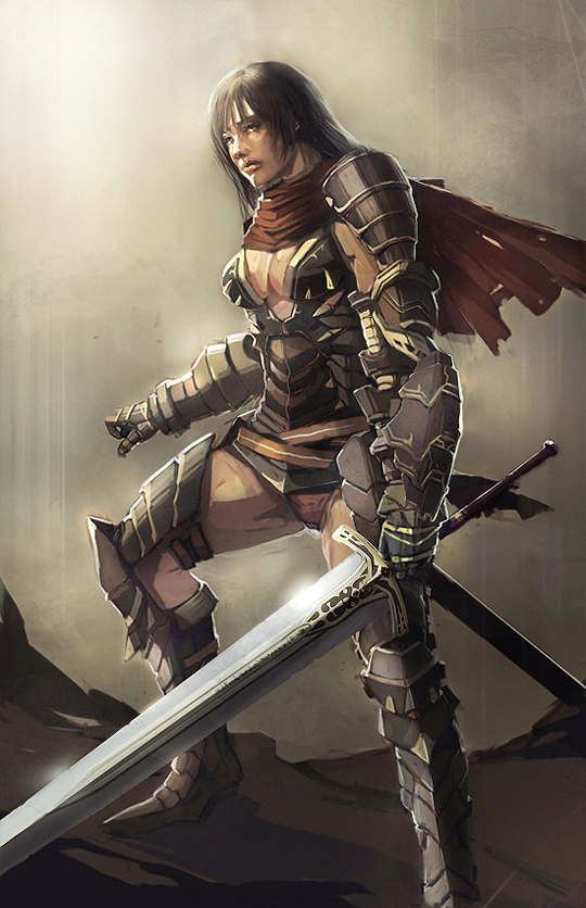 Human Female Warrior