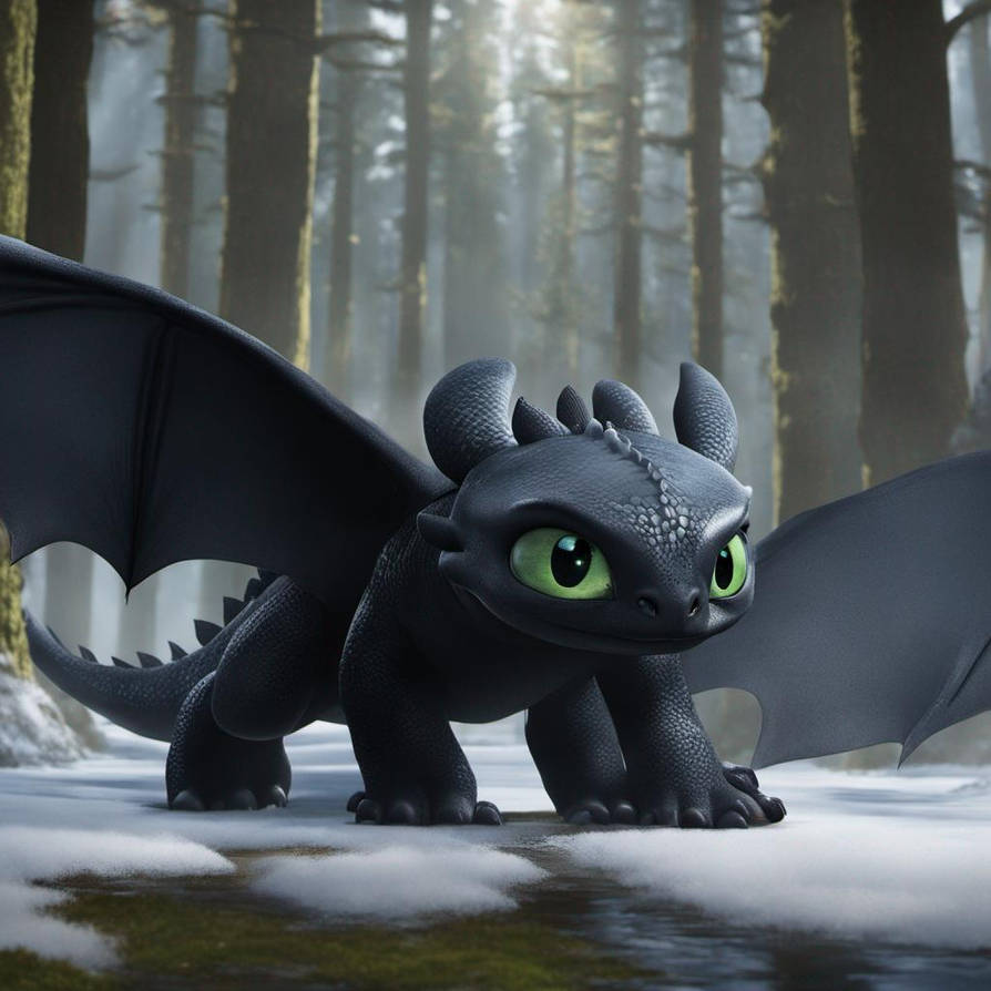 Toothless DreamUp 7 by Luna-Haddock on DeviantArt