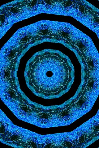 Blue Fractal