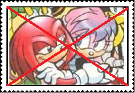 Anti KnucklesxJulie-Su stamp