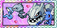 Steelix x Dragonair stamp