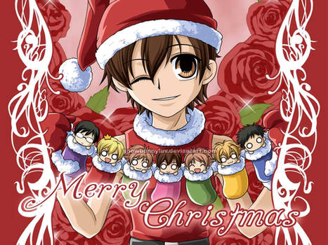 Haruhi Xmas- wallpaper