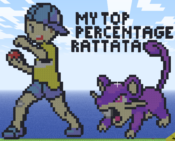 Top Percentage Rattata in Minecraft O_o