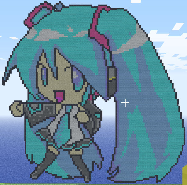 Minecraft Miku Hatsune by NassuArt on DeviantArt