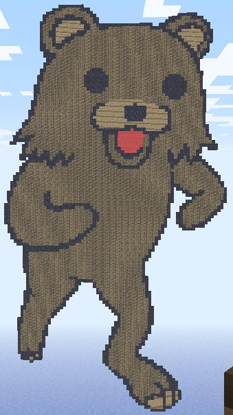 Pedobear in Minecraft