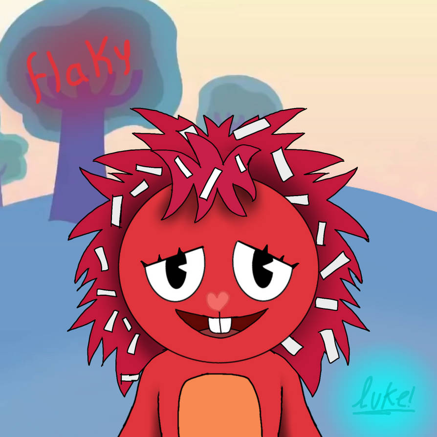 Flaky (1st Fanart) - Happy Tree Friends by Lukx07 on DeviantArt
