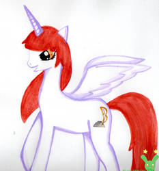 Lauren Faust as an Alicorn