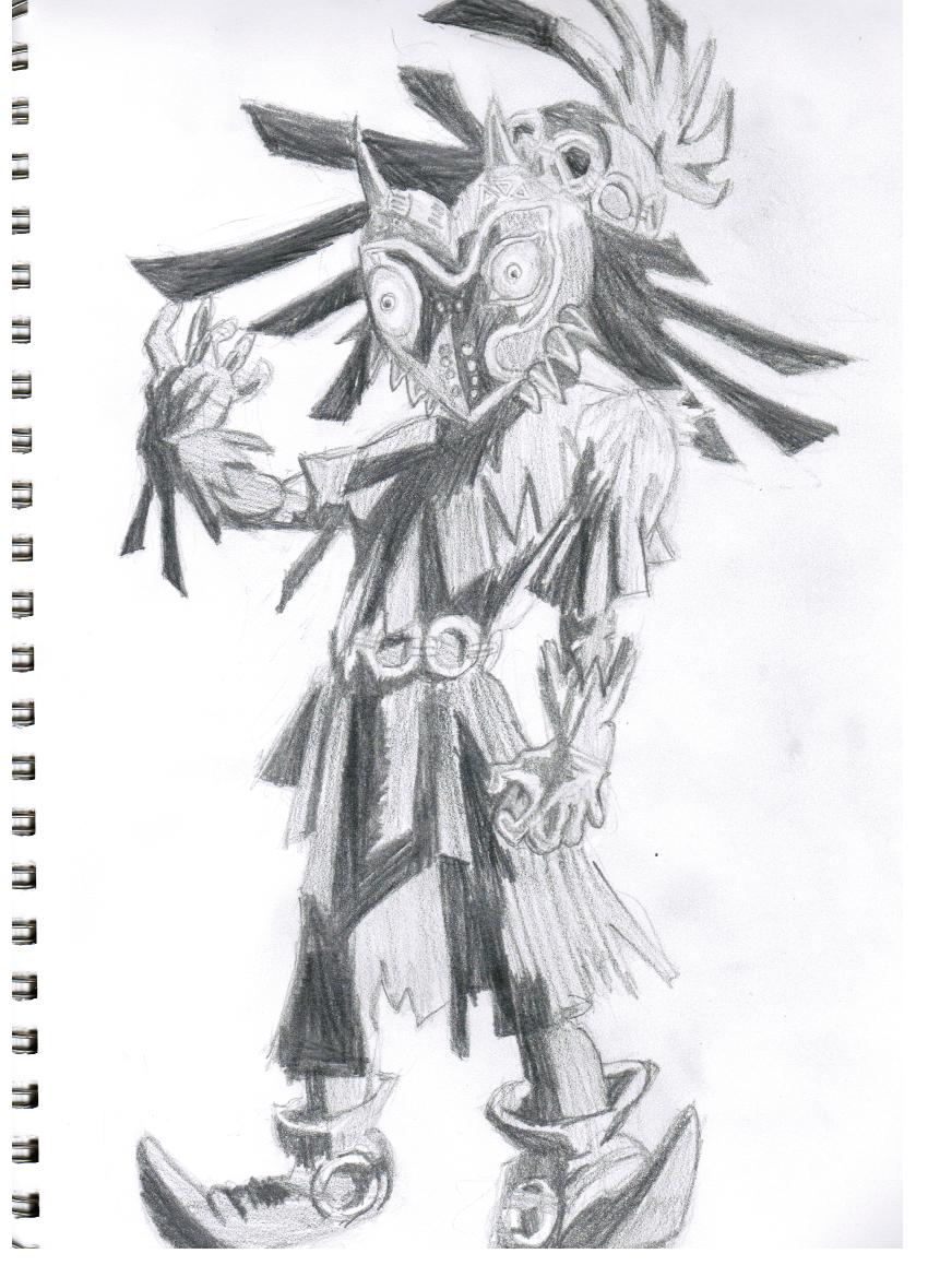 SkullKid wearing Majora's Mask